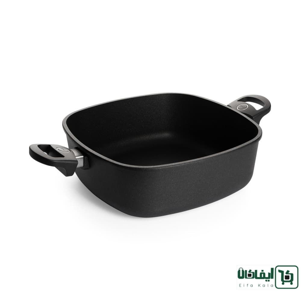 قابلمه مربع وول Woll Titan سایز 28 | ظرفیت 6 لیتر