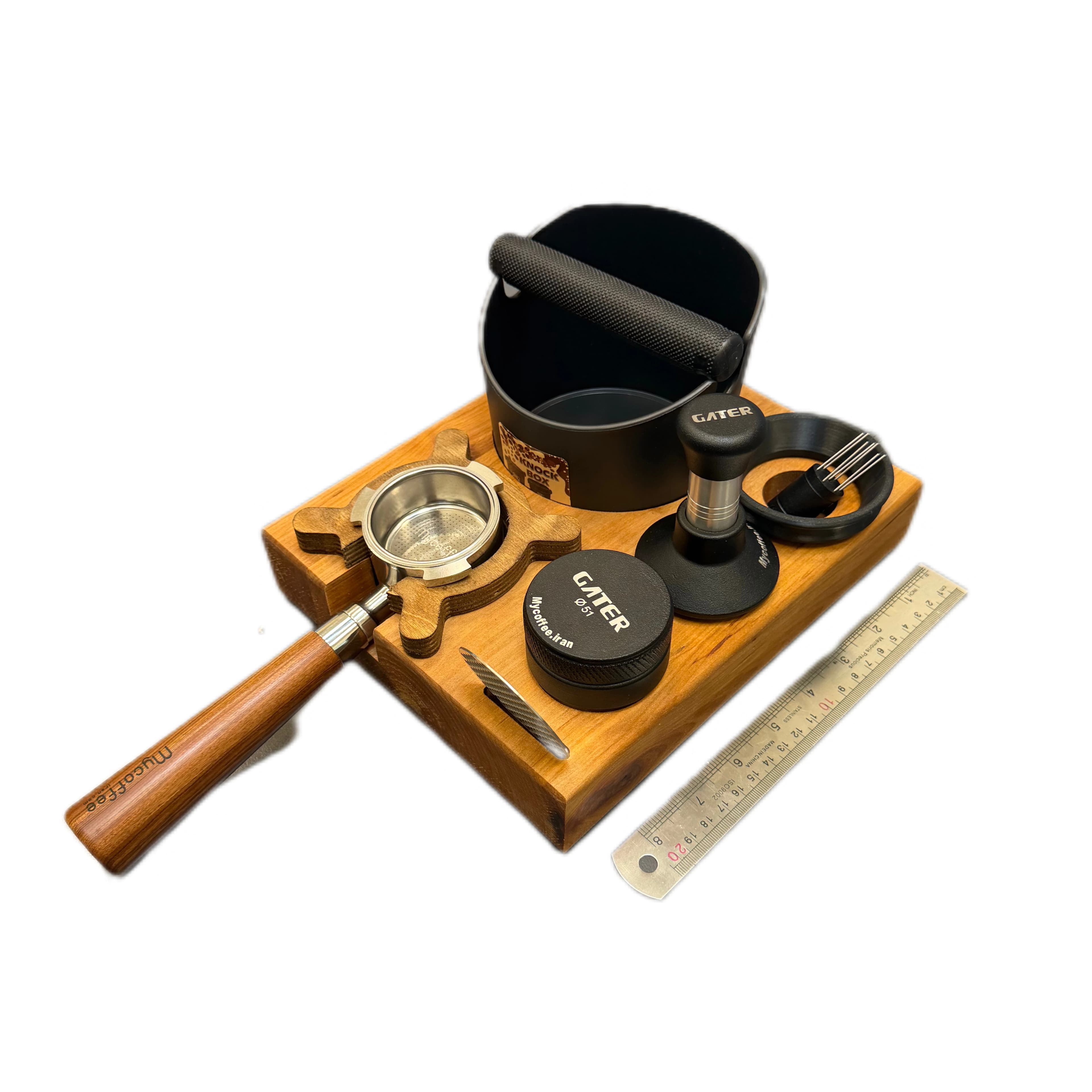 استند چوبی با ناک باکس سایز 51 — تصویر ۳