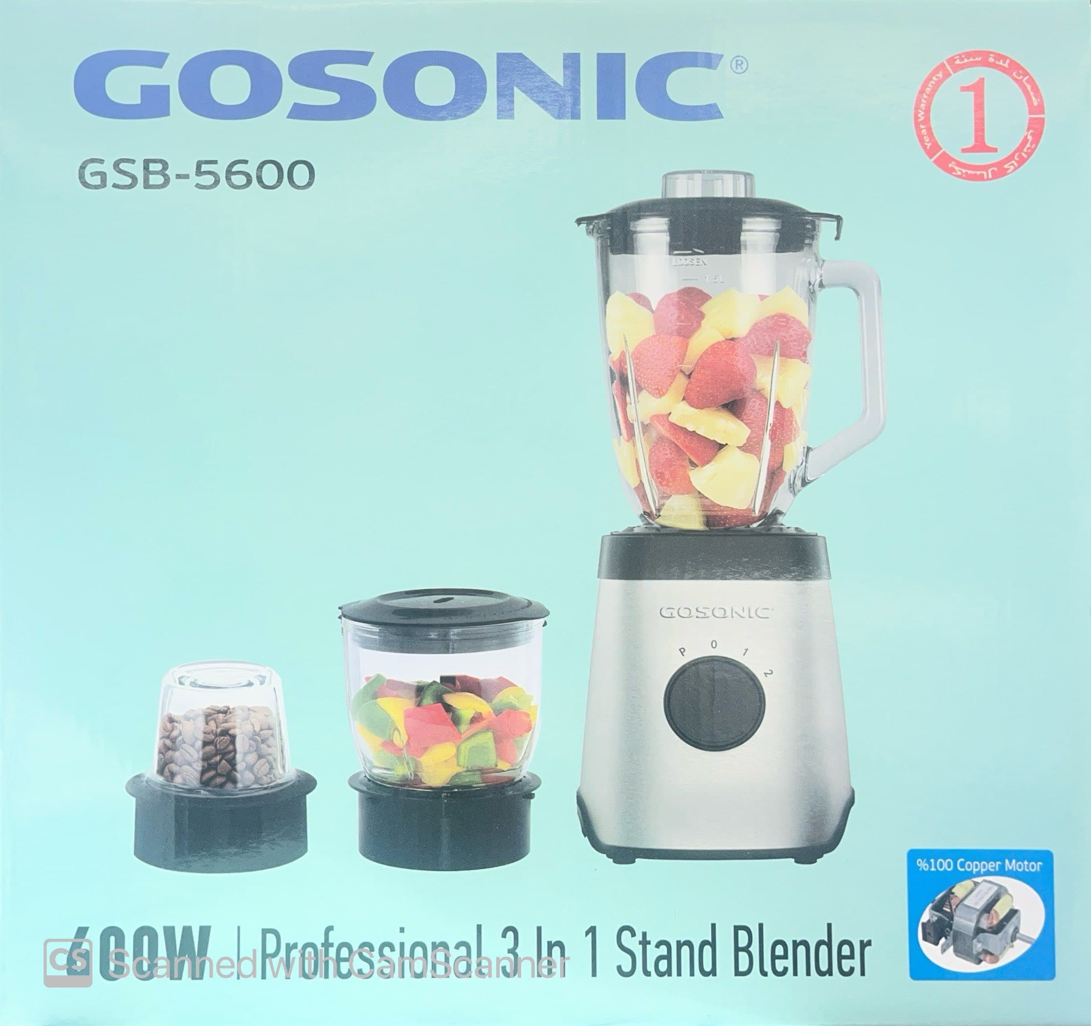 مخلوط کن گوسونیک مدل gsb-5600 — تصویر ۲