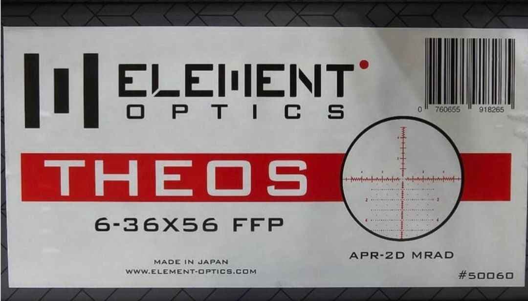 دوربین المنت Theos 6-36×50 FFP — تصویر ۲