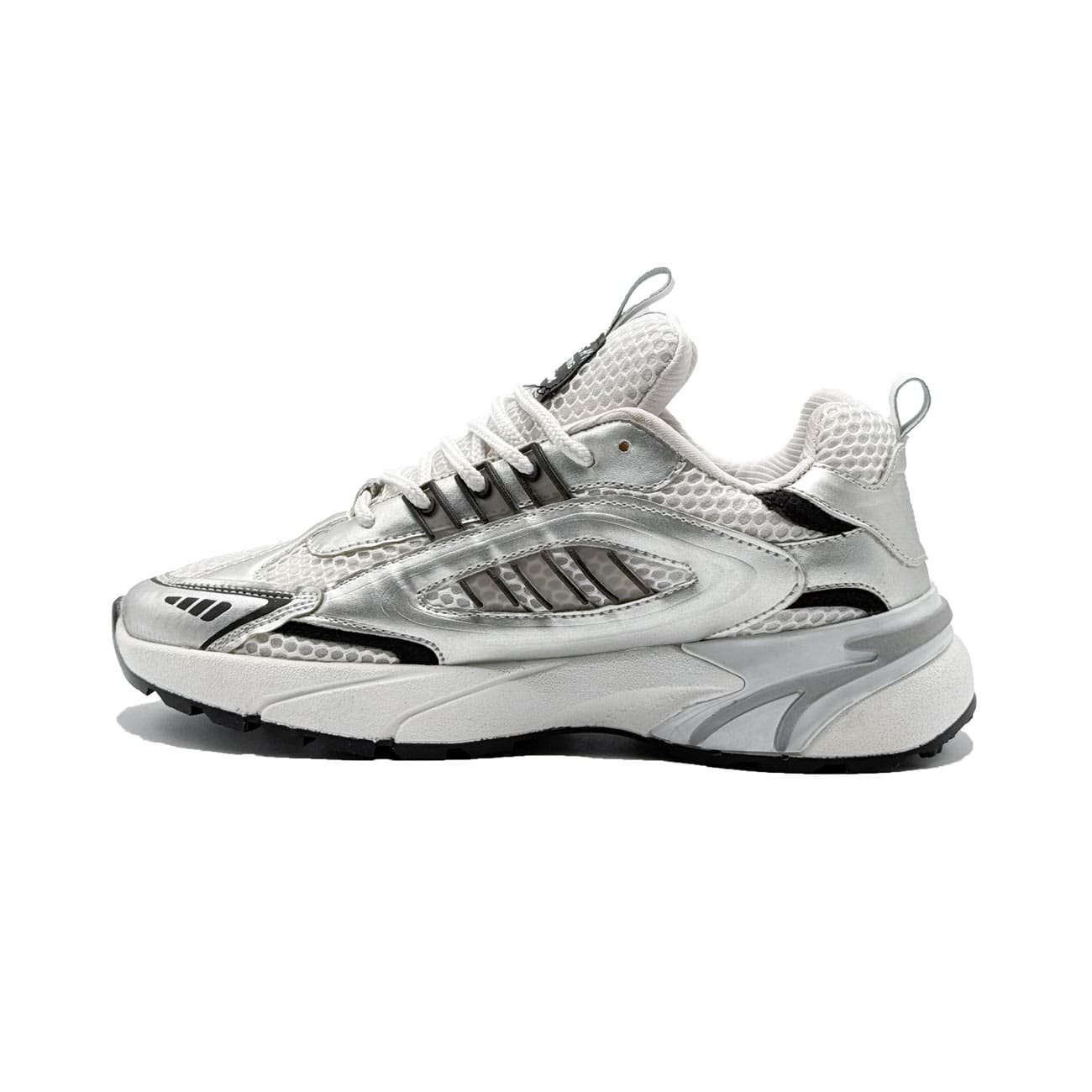 کتونی مردانه آدیداس ADIDAS رنگ سفید طوسی کد 89521 — تصویر ۳