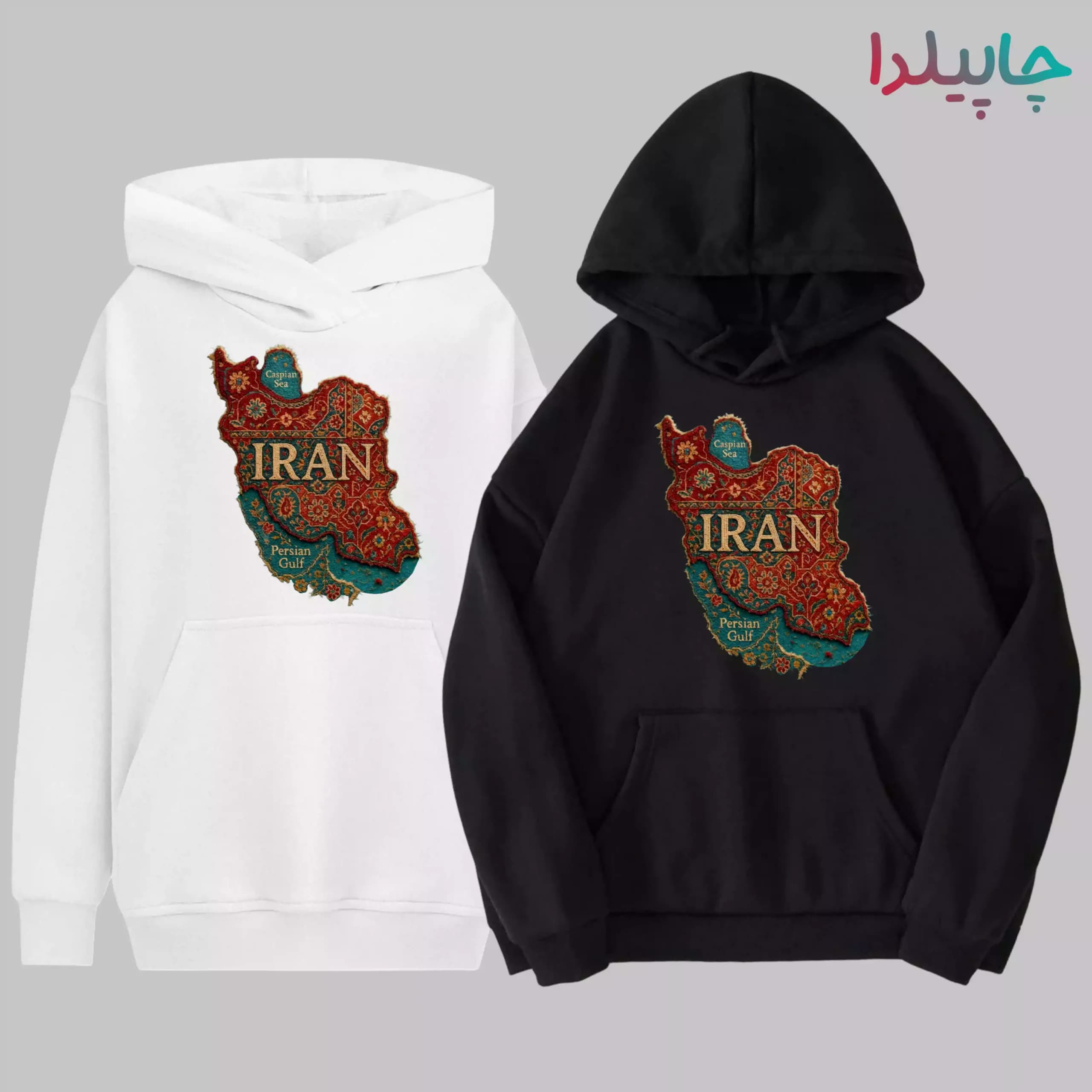 هودی با طرح نقشه بته جقه ایران