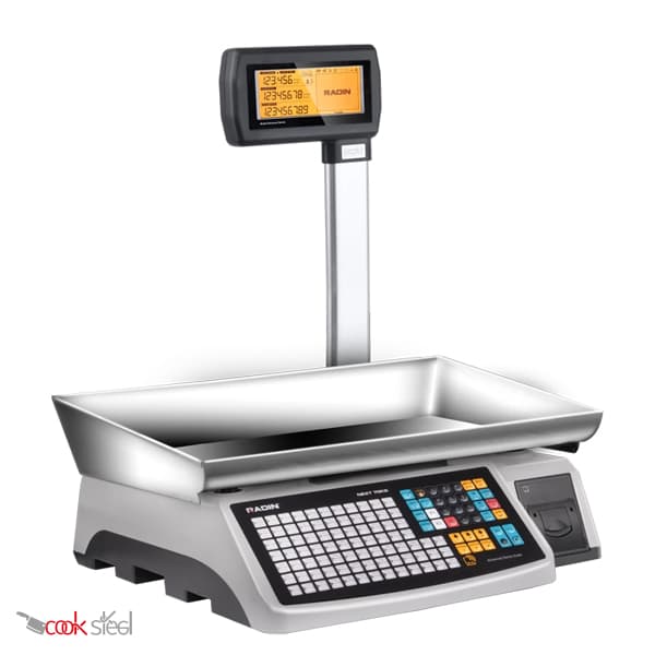 ترازو 70 کیلویی پرینتردار رادین مدل WIFI NEXT-A — تصویر ۳