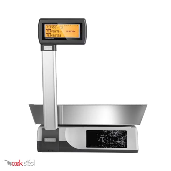 ترازو 70 کیلویی پرینتردار رادین مدل WIFI NEXT-A — تصویر ۲