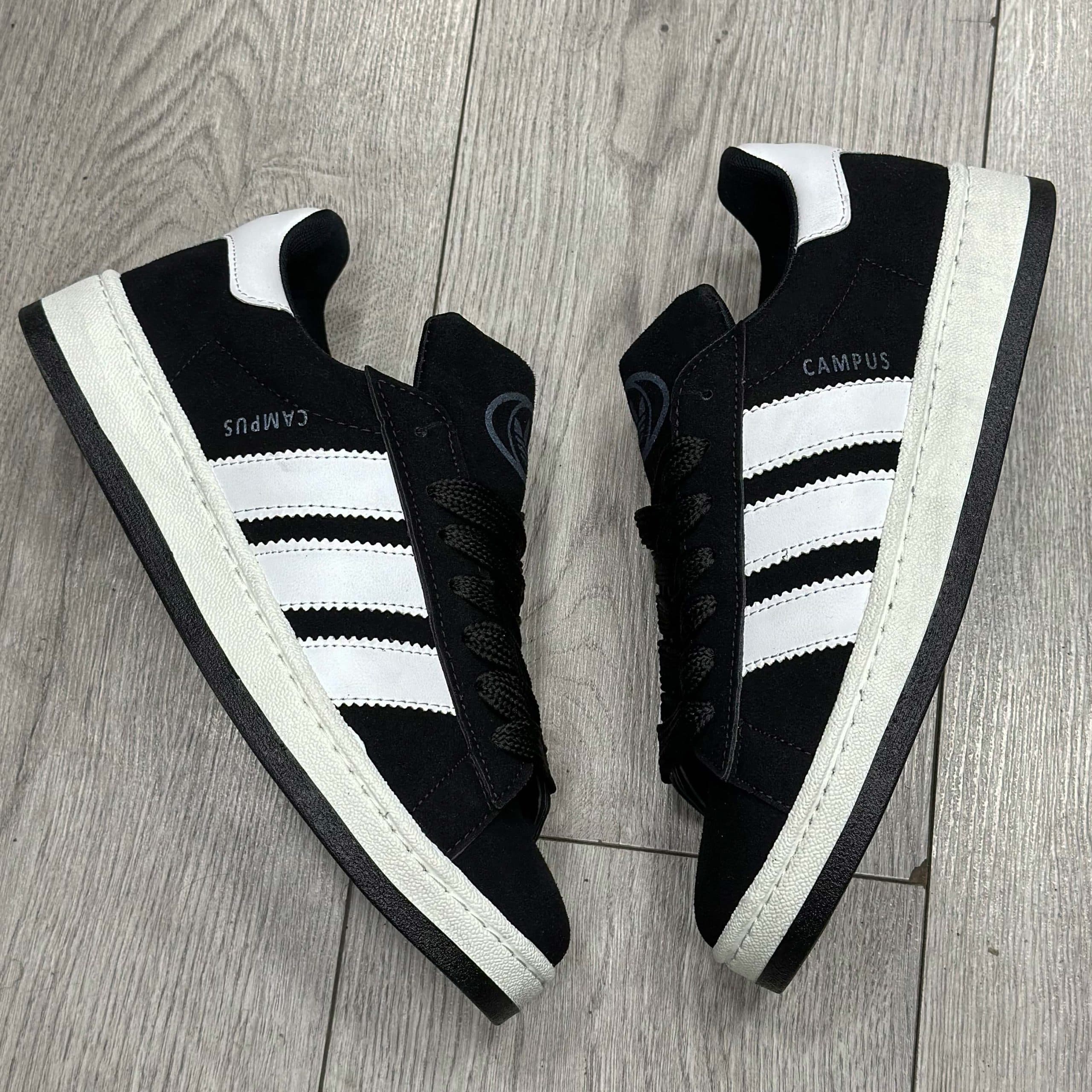 کفش و کتانی مردانه مدل ADIDAS_CAMPUS آدیداس کامپوس رنگ مشکی سفید کد 57884 — تصویر ۲