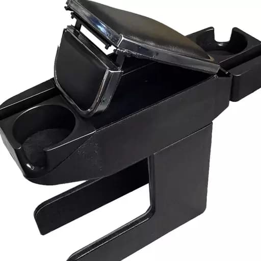 کنسول وسط پراید و تیبا مدل 2 لیوان رنگ مشکی کدK02