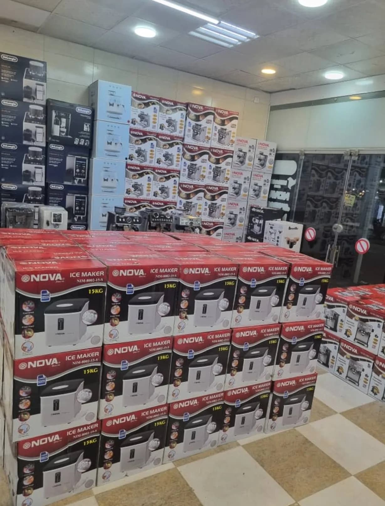 یخ ساز 15 کیلویی نوا — تصویر ۲