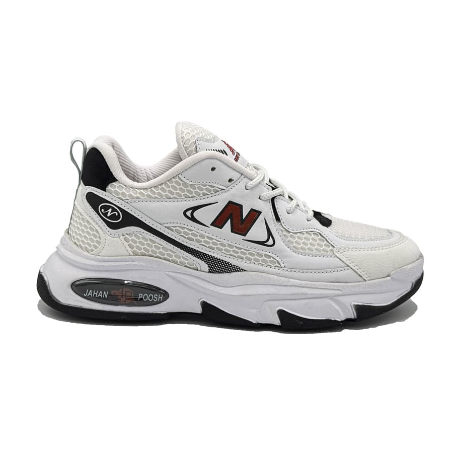 کتونی اسپرت مردانه مدل نیوبالانس 1026 New balance رنگ سفید تمام کد 51215
