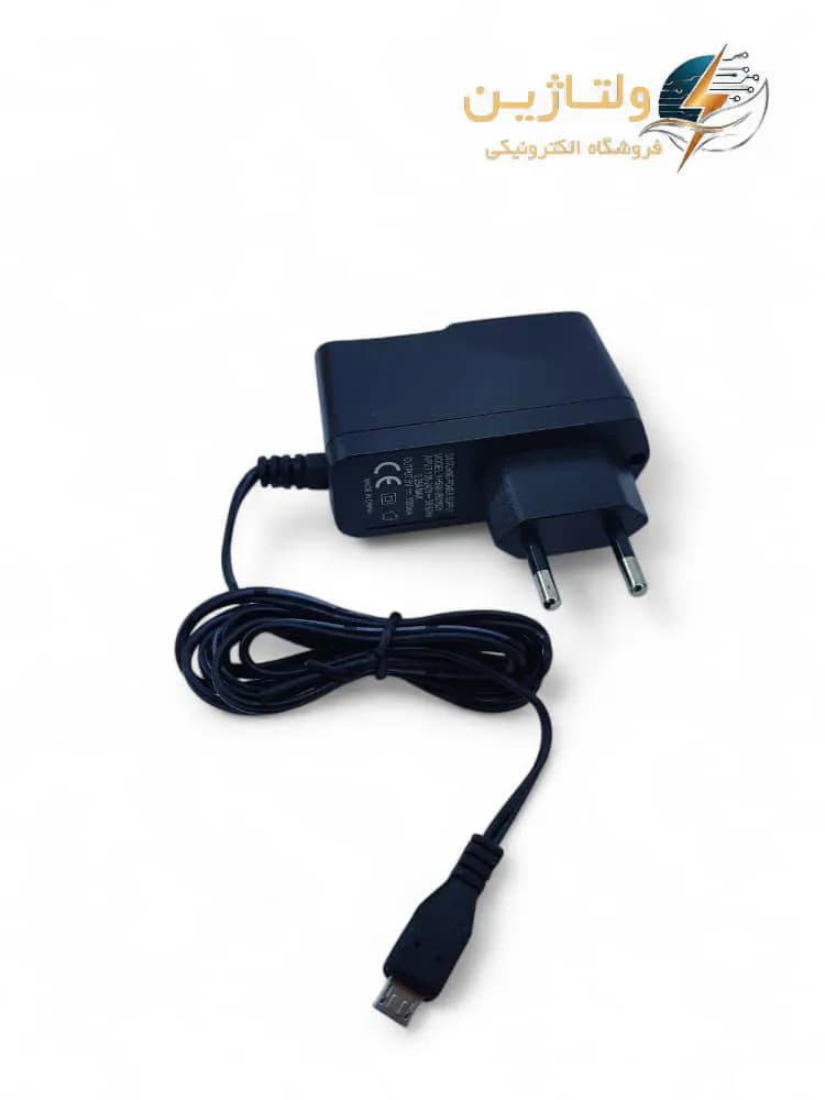 آداپتور 5 ولت 1 آمپر میکرو یو اس بی اندروید - ولتاژین — تصویر ۲