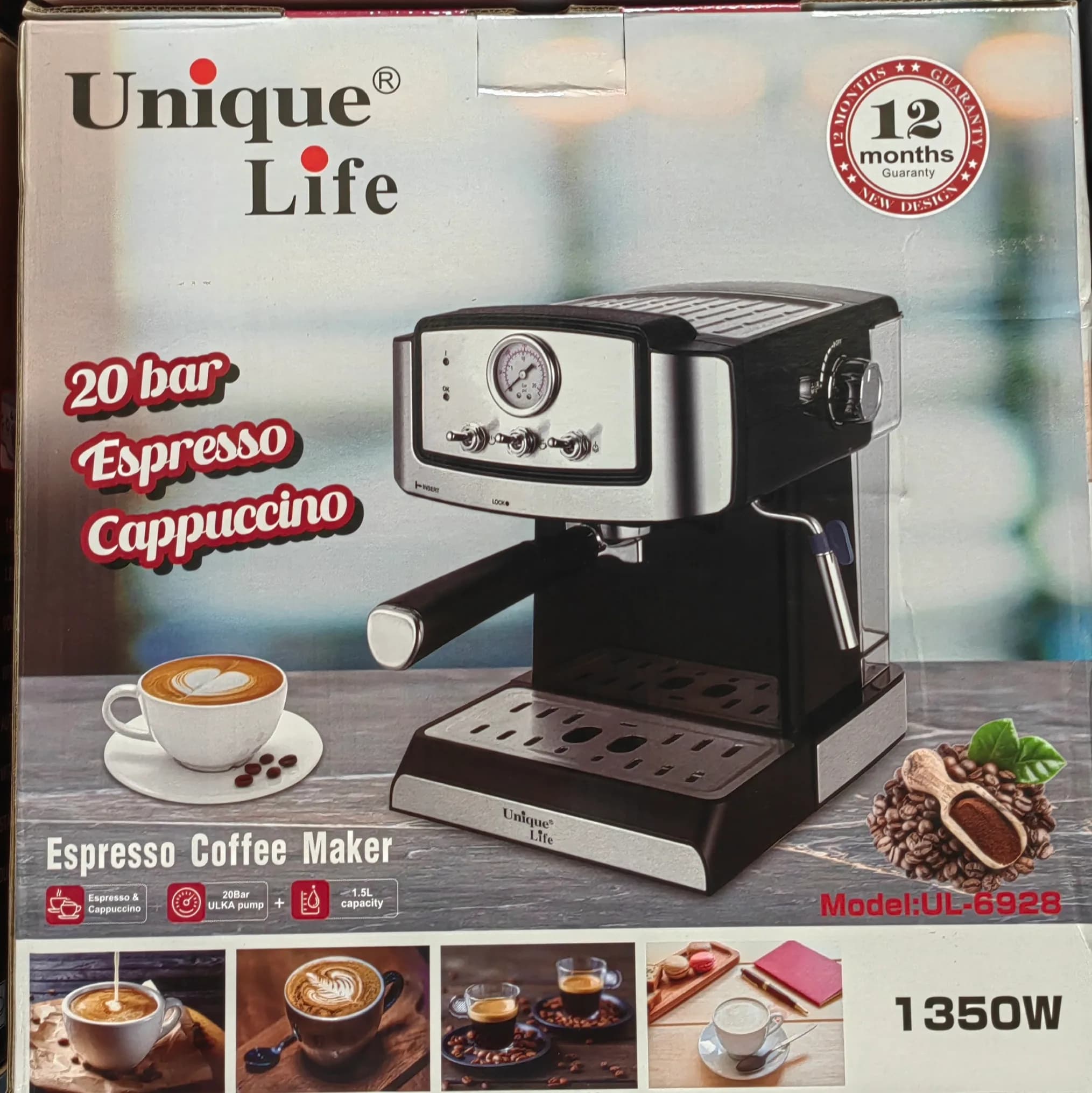 اسپرسو ساز یونیک لایف مدل UL-6928