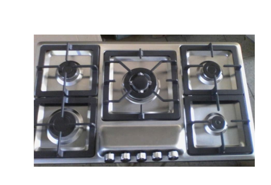 گاز استیل 5 شعله راگ چدن اپکسی صفحه ای ترموکوبل - 3898688