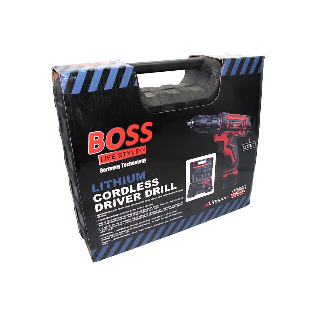دریل پیچ گوشتی 18 ولت شارژی باس BOSS 2518 - وی ابزار — تصویر ۸