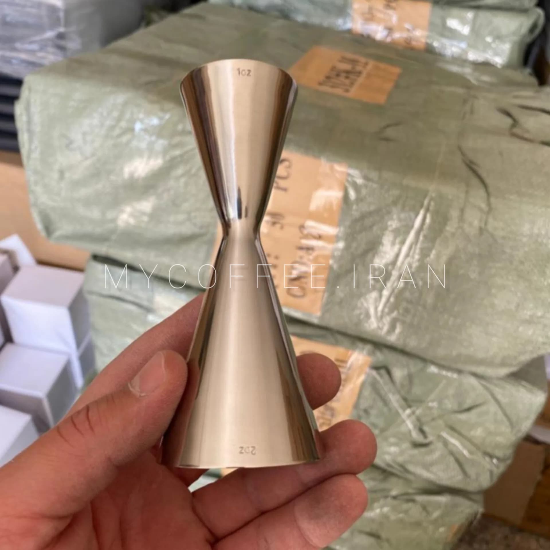 جیگِر jigger حرفه ایی استیل — تصویر ۲
