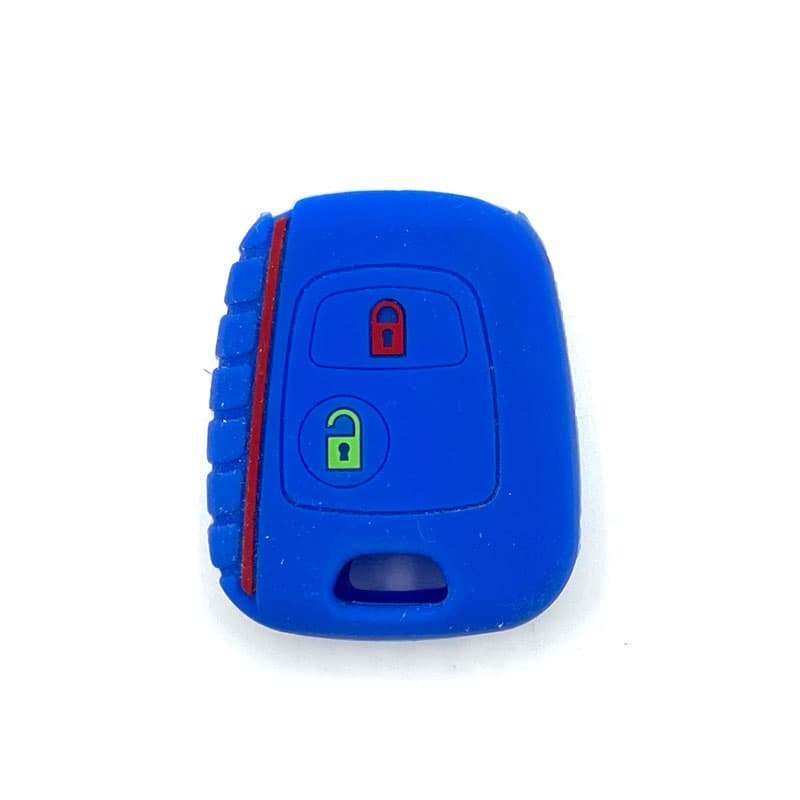 کاور ریموت پراید_ تیبا_ ساینا_ کوییک مدل ژله ای رنگ آبی کد K02