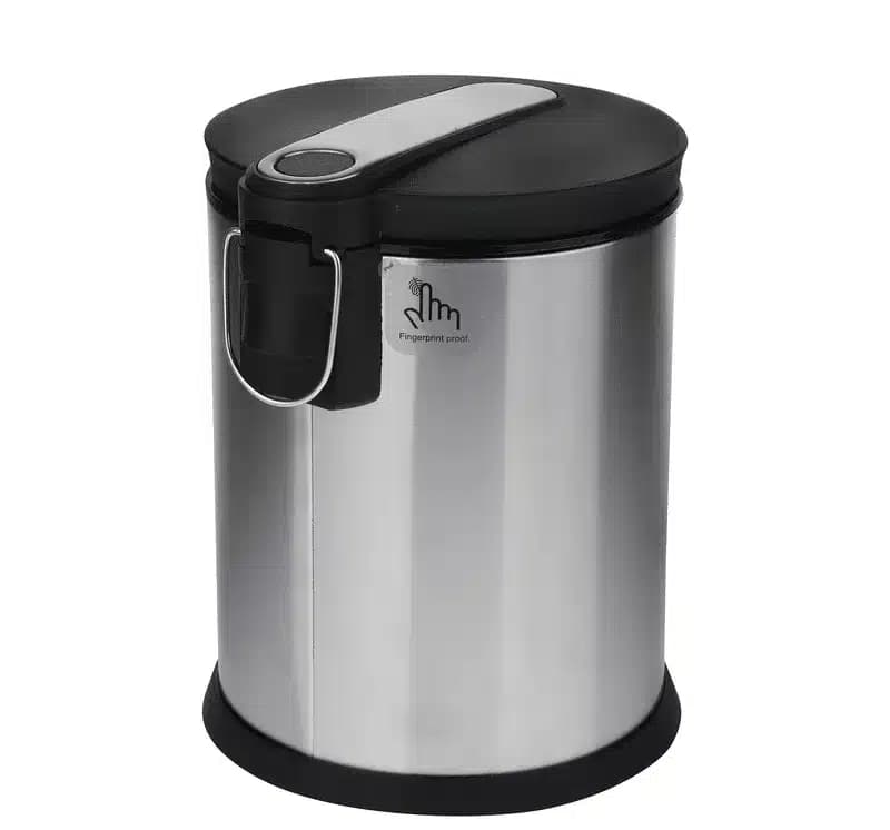 سطل زباله استیل یونیک 16 لیتری با آرام بند UN-4430 — تصویر ۱۰