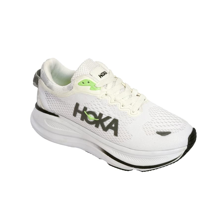 کتونی اسپرت ورزشی مردانه مدل هوکا Hoka رنگ سفید کد 51488 — تصویر ۲