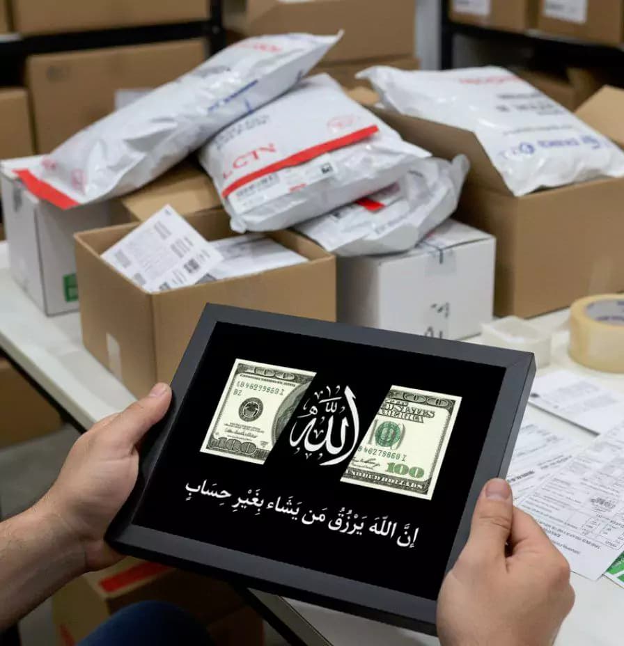 تابلو دیواری با طرح دلار — تصویر ۲