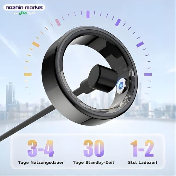 حلقه هوشمند Smart Ring مدل R11W — تصویر ۴