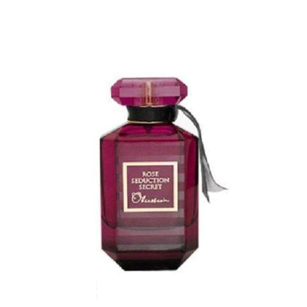 عطر رز سداکشن سکرت پشن فراگرنس ورد (Fragrance World Rose Seduction Secret) | ادوپرفیوم زنانه اصل با رایحه میوه‌ای-گلی – حجم ۱۰۰ میل