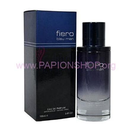 عطر فیرو بلو من فراگرنس ورد (Fragrance World Fiero Blue Man) | ادوپرفیوم مردانه اصل با رایحه خنک و تند – حجم ۱۰۰ میل