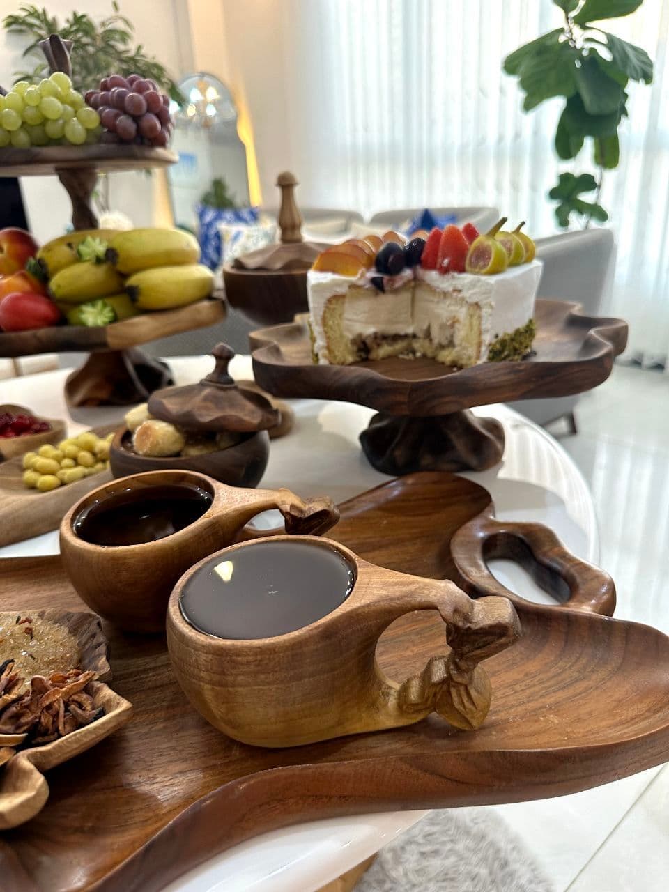 کوکسا پاپیون با چوب گردو کد VP812