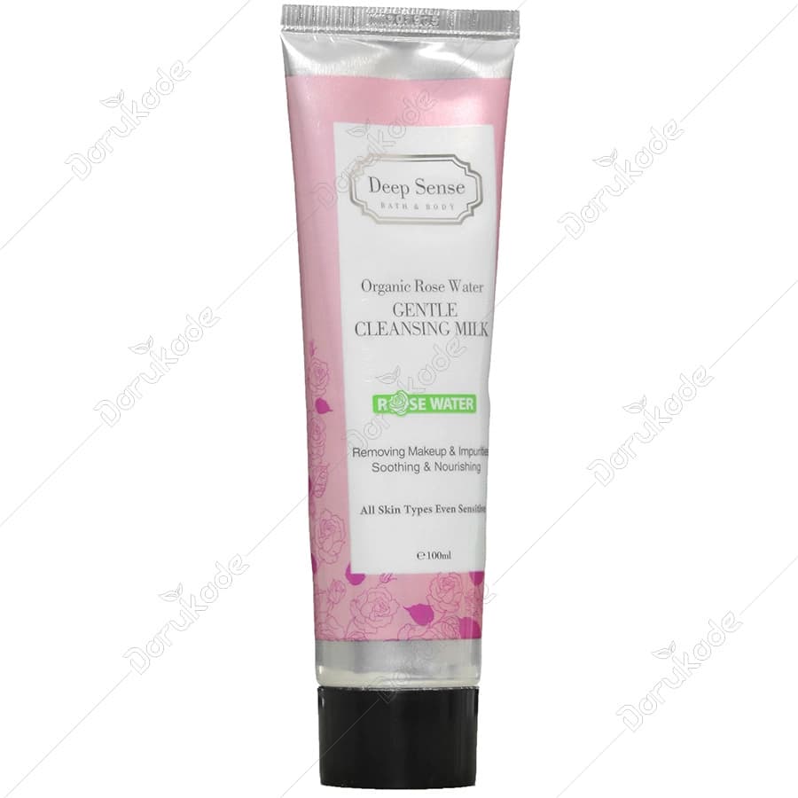 شیر پاک کن گلاب 100ml دیپ سنس