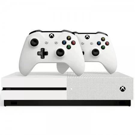 کنسول بازی مایکروسافت Xbox One S Drive حافظه 1 ترابایت Stock دو دسته