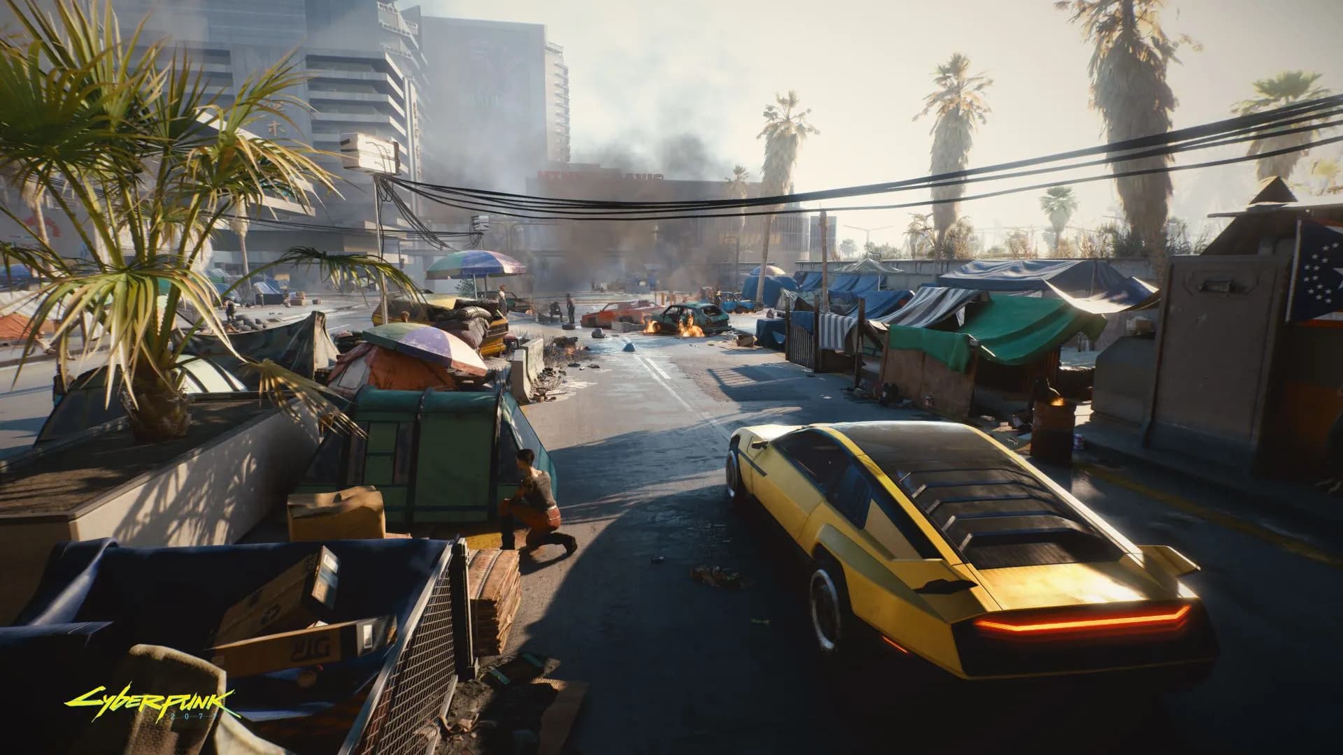 دیسک بازی Cyberpunk 2077 برای پلی استیشن 5 — تصویر ۳