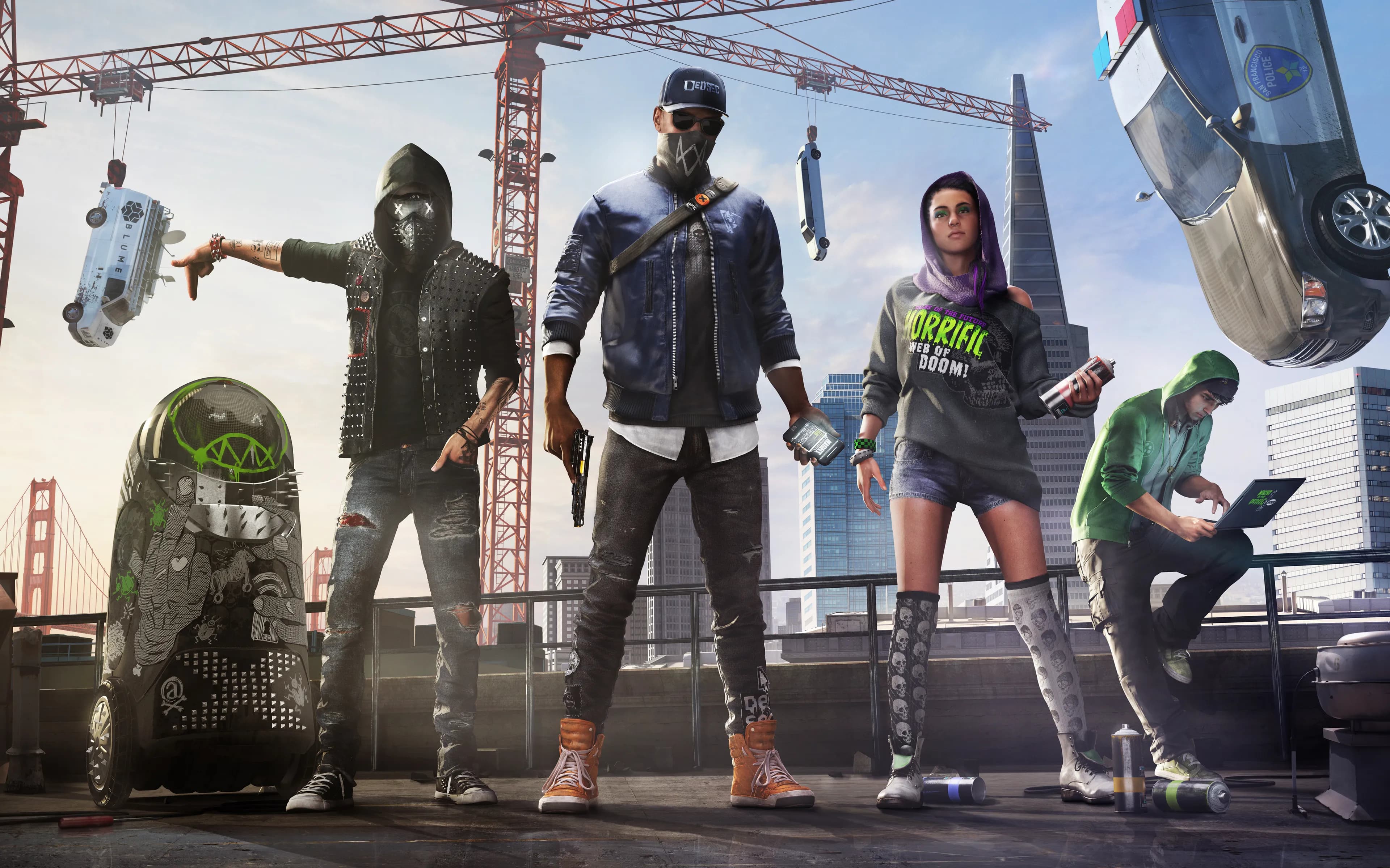 دیسک بازی Watch Dogs 1 برای پلی استیشن 4 — تصویر ۶