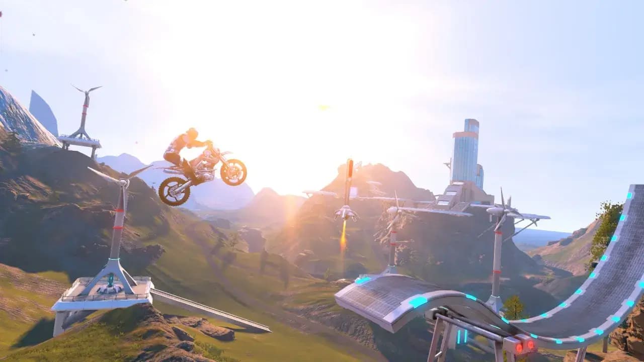 دیسک بازی Trials Fusion The Awesome برای پلی استیشن 4 Stock — تصویر ۳
