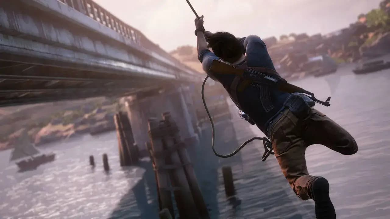 دیسک بازی Uncharted 4 A Thief’s برای پلی استیشن 4 Stock — تصویر ۳