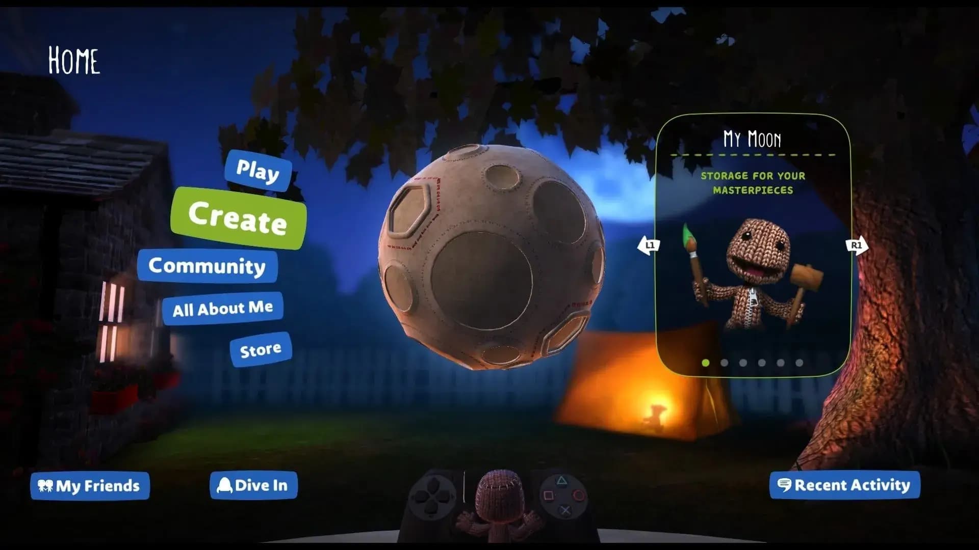 دیسک بازی Little Big Planet 3 برای پلی استیشن 4 — تصویر ۸