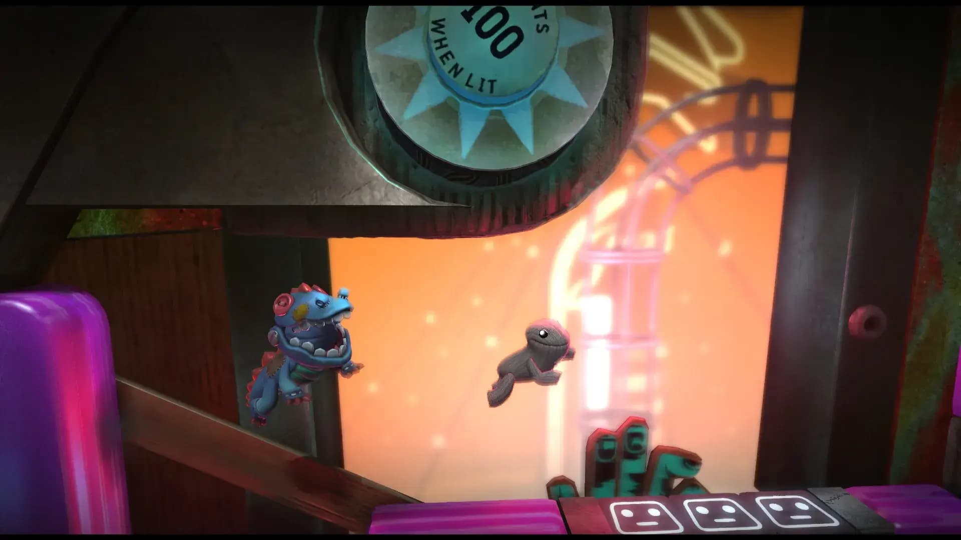 دیسک بازی Little Big Planet 3 برای پلی استیشن 4 — تصویر ۴