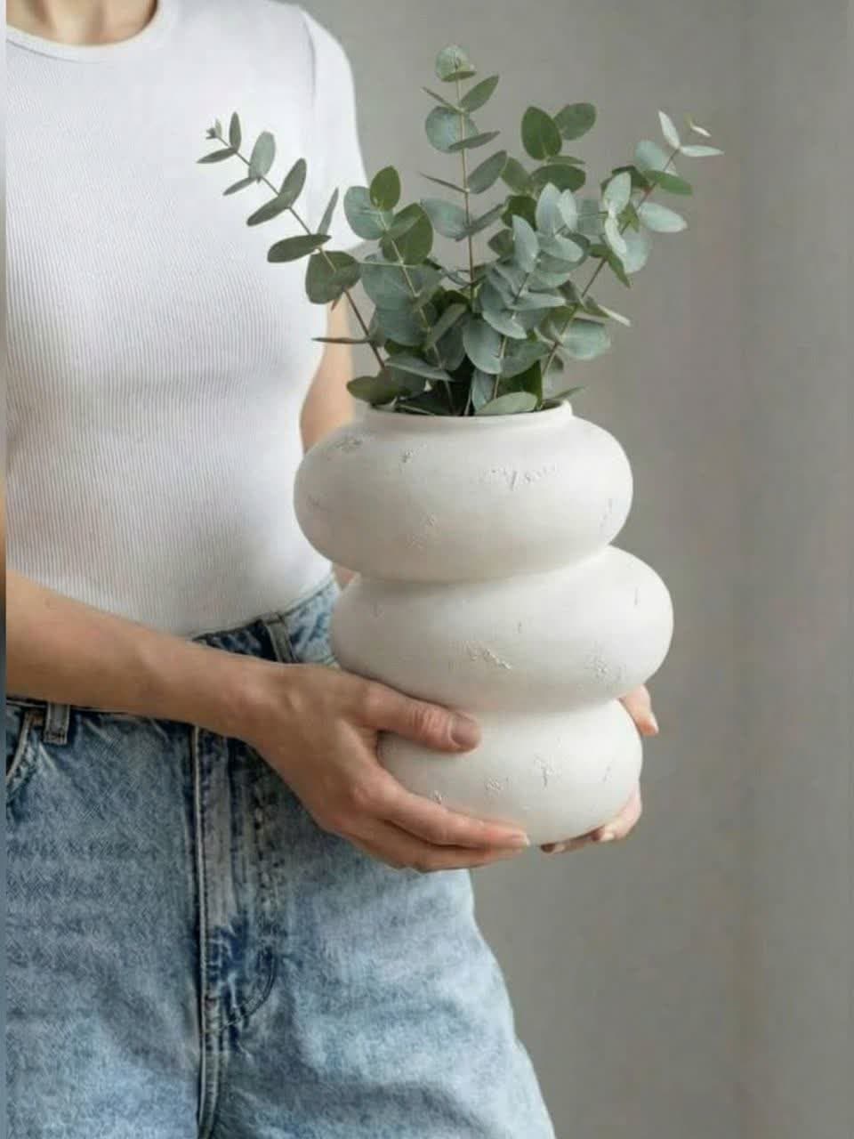 گلدان دفرمه پله ای مدرن