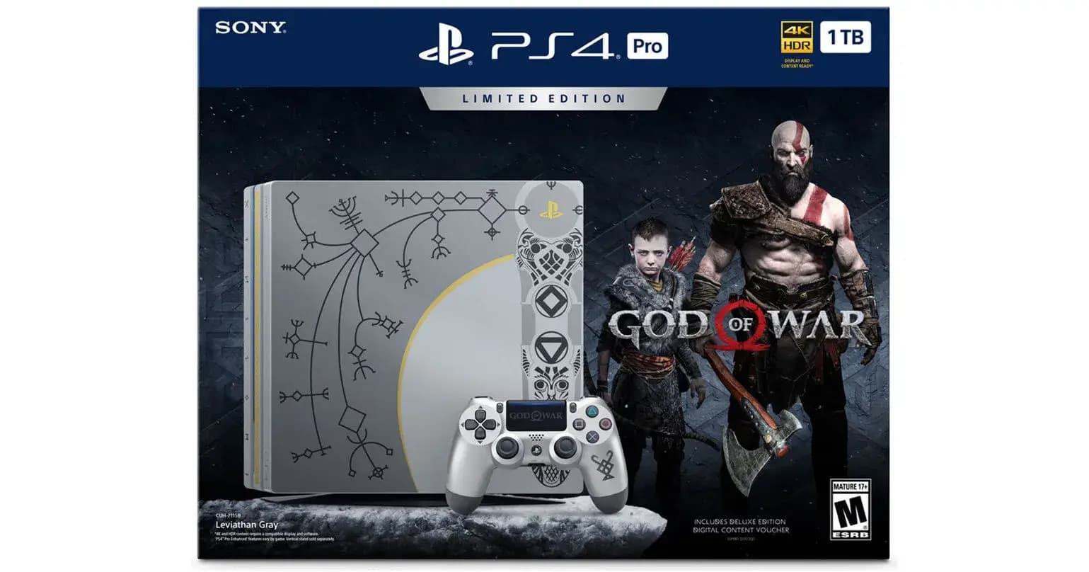 کنسول بازی سونی مدل PlayStation 4 Pro Copy 9.0 1TB باندل گاد آف وار (خدای جنگ) کارکرده — تصویر ۵