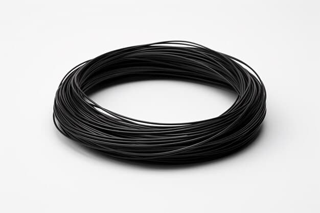 سیم افشان سایز 0.75برند سیمکات رنگ مشکی