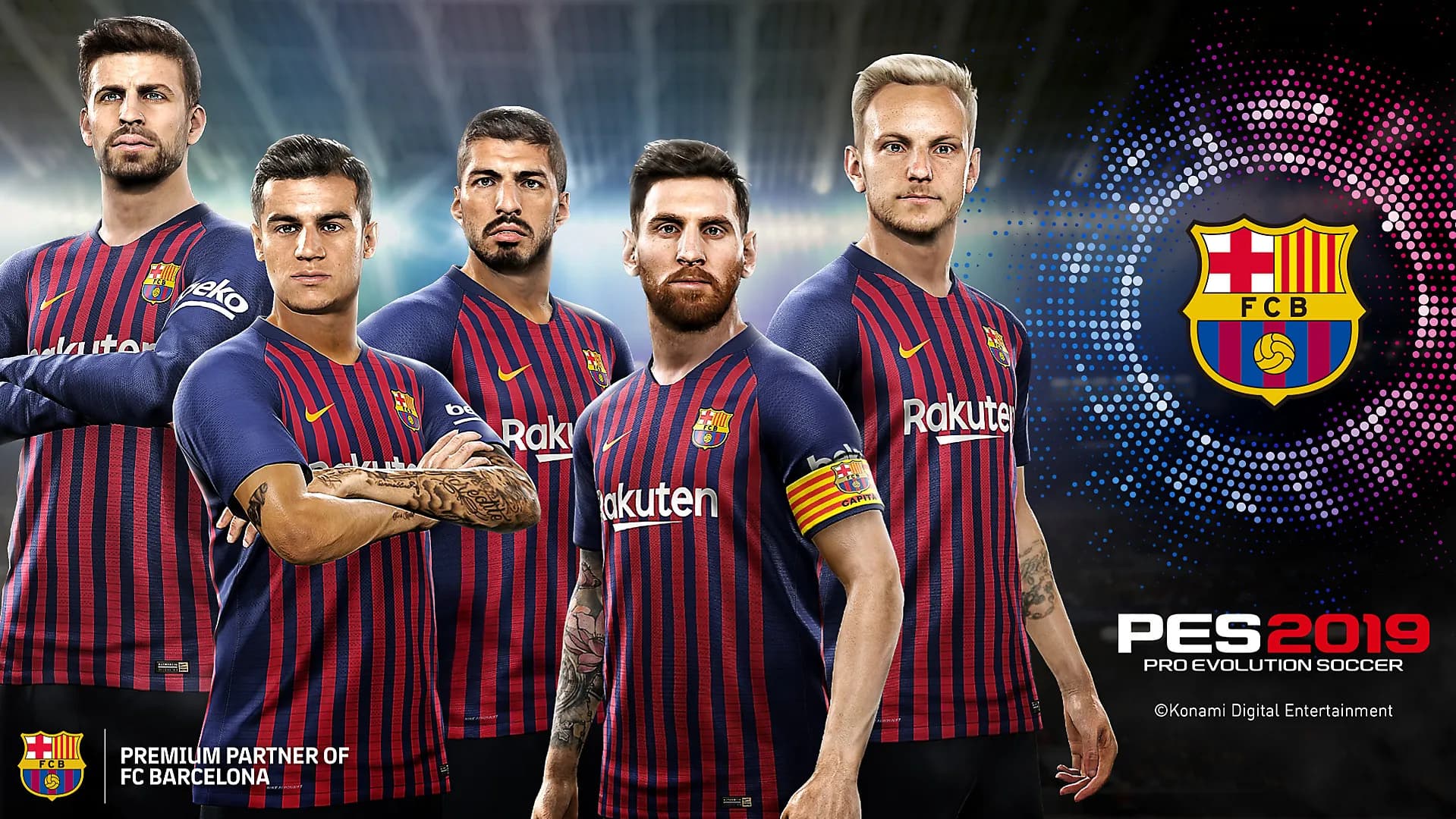 دیسک بازی EFootball PES 2019 برای پلی استیشن 4 Stock — تصویر ۲