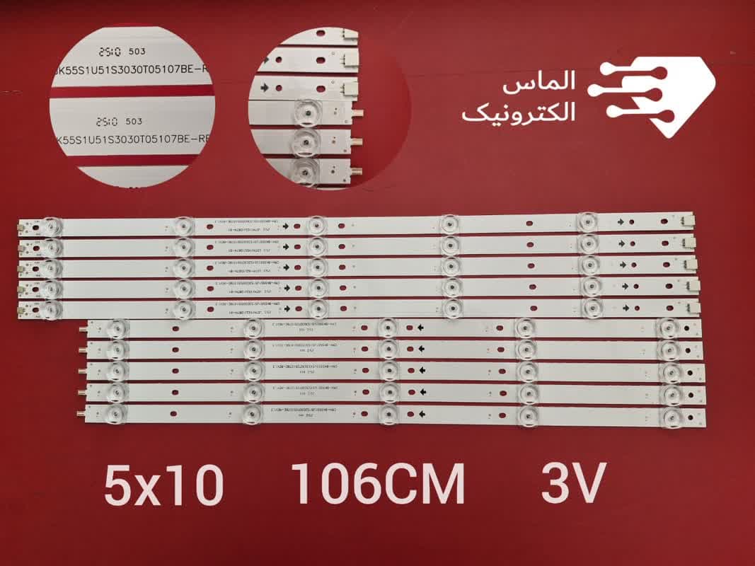 بک لایت تلویزیون55 اینچ هایسنس مدل 55A6200