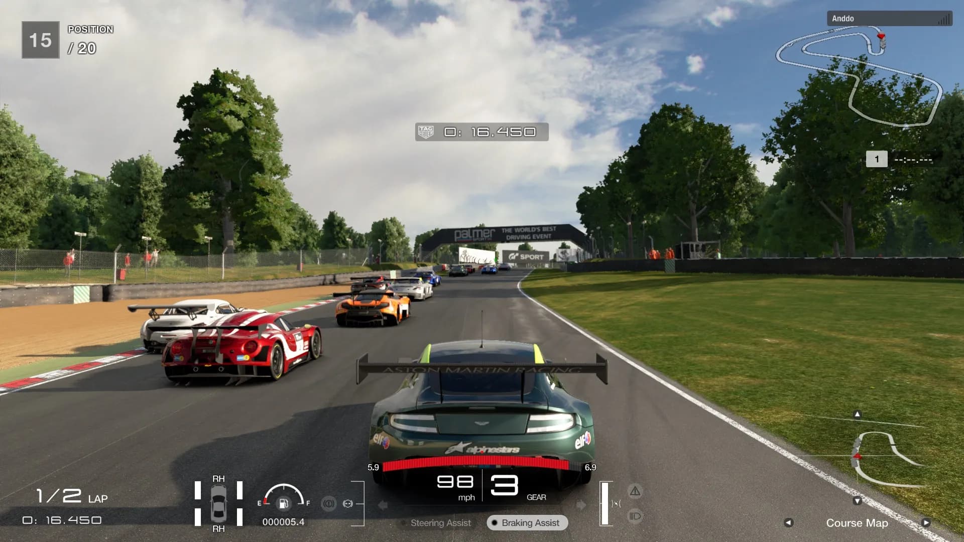 دیسک بازی Gran Turismo Sport برای پلی استیشن 4 Stock — تصویر ۲