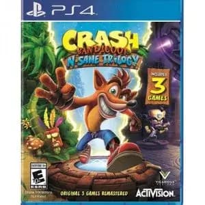 دیسک بازی Crash Bandicoot N. Sane Trilogy برای پلی استیشن 4 Stock