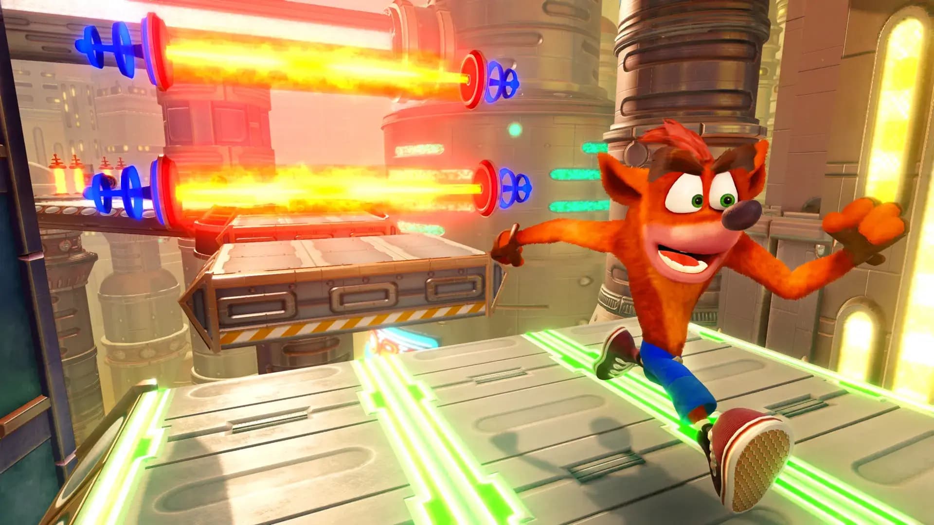 دیسک بازی Crash Bandicoot N. Sane Trilogy برای پلی استیشن 4 Stock — تصویر ۶