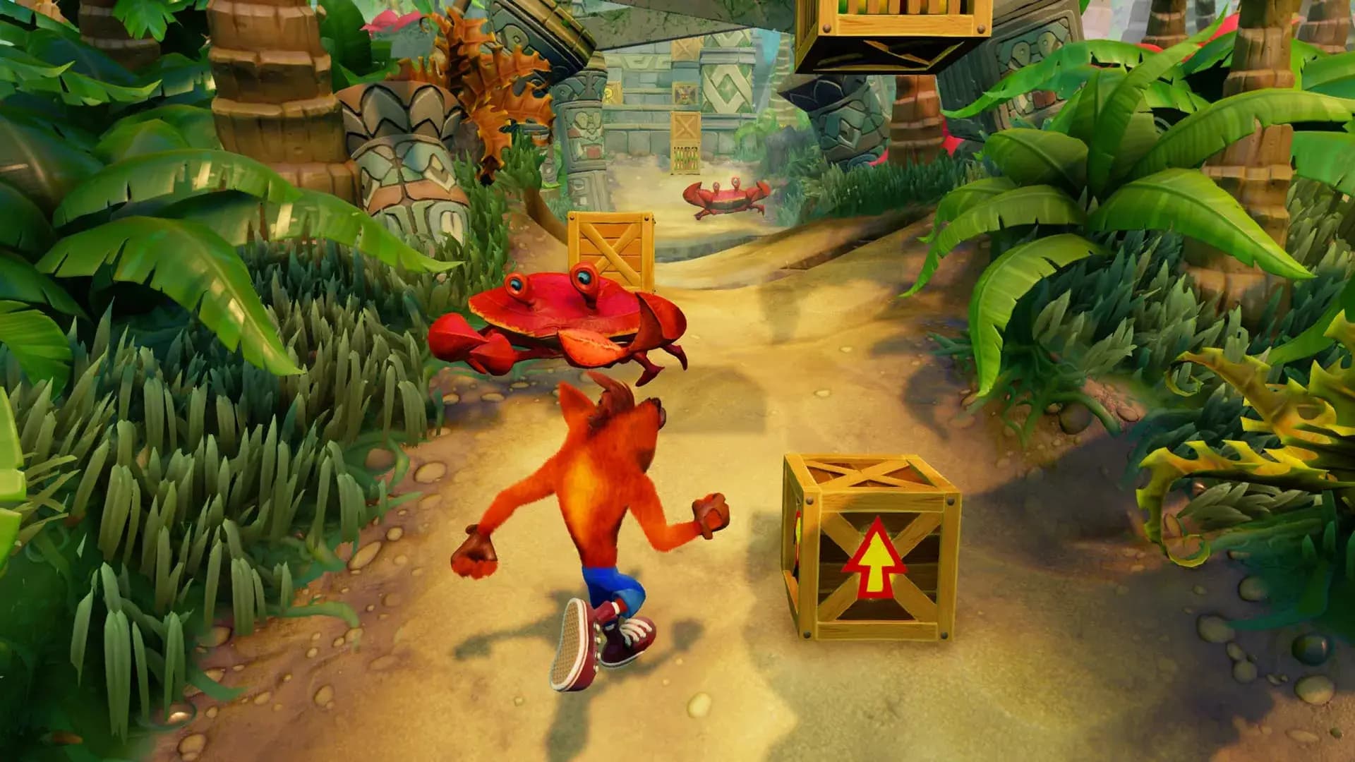 دیسک بازی Crash Bandicoot N. Sane Trilogy برای پلی استیشن 4 Stock — تصویر ۴