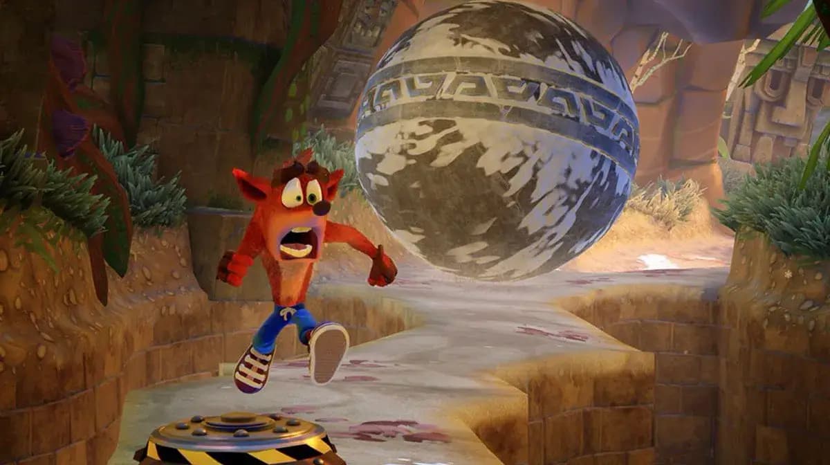 دیسک بازی Crash Bandicoot N. Sane Trilogy برای پلی استیشن 4 Stock — تصویر ۳