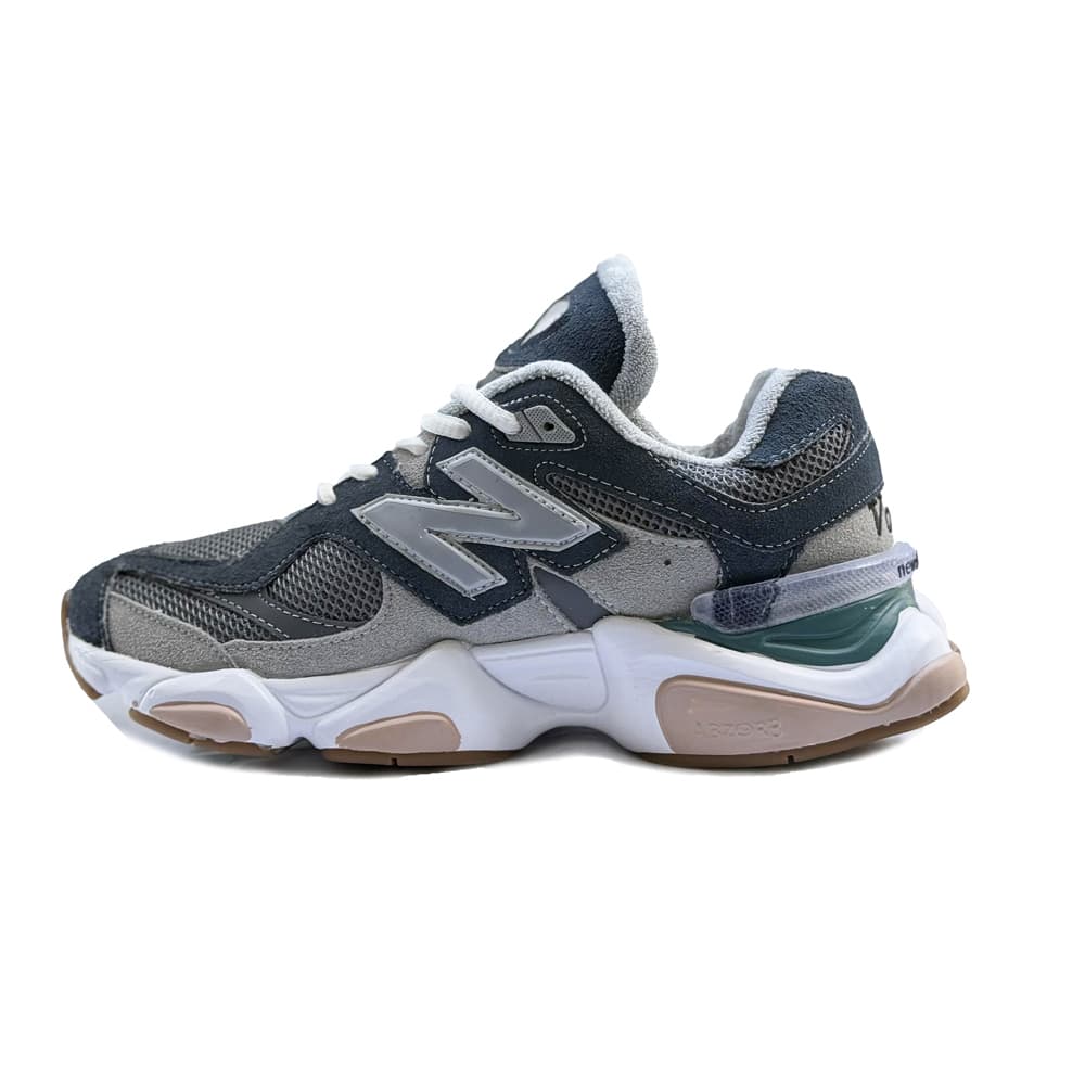 کتونی اسپرت مردانه مدل نیوبالانس 9060 NEW BALANCE رنگ طوسی سرمه‌ای کد 51436 — تصویر ۳