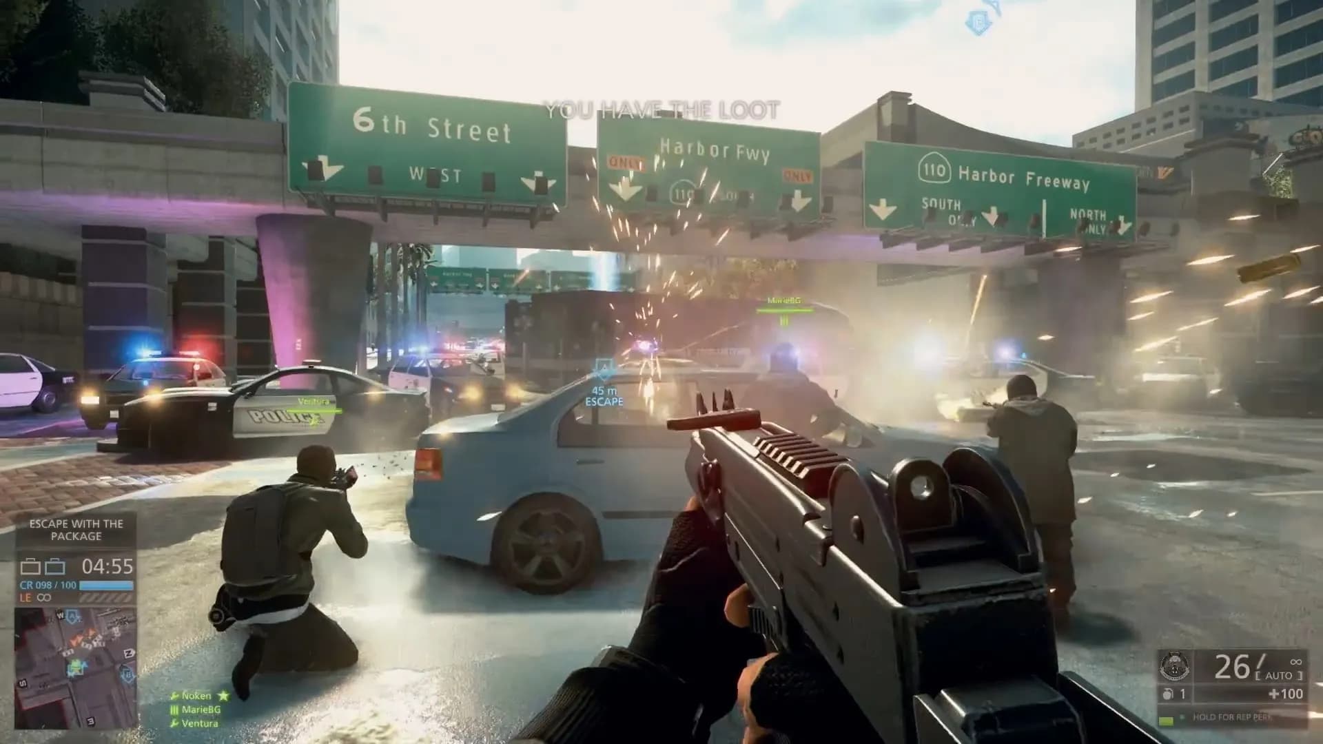 دیسک بازی Battlefield Hardline برای پلی استیشن 4 Stock — تصویر ۲