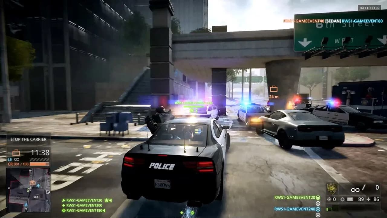 دیسک بازی Battlefield Hardline برای پلی استیشن 4 Stock — تصویر ۸