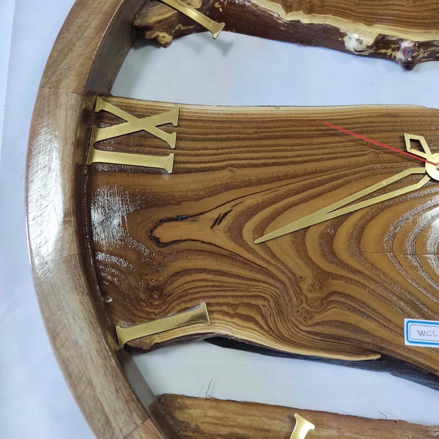 ساعت چوبی دیواری -روستیک CL-040 — تصویر ۴