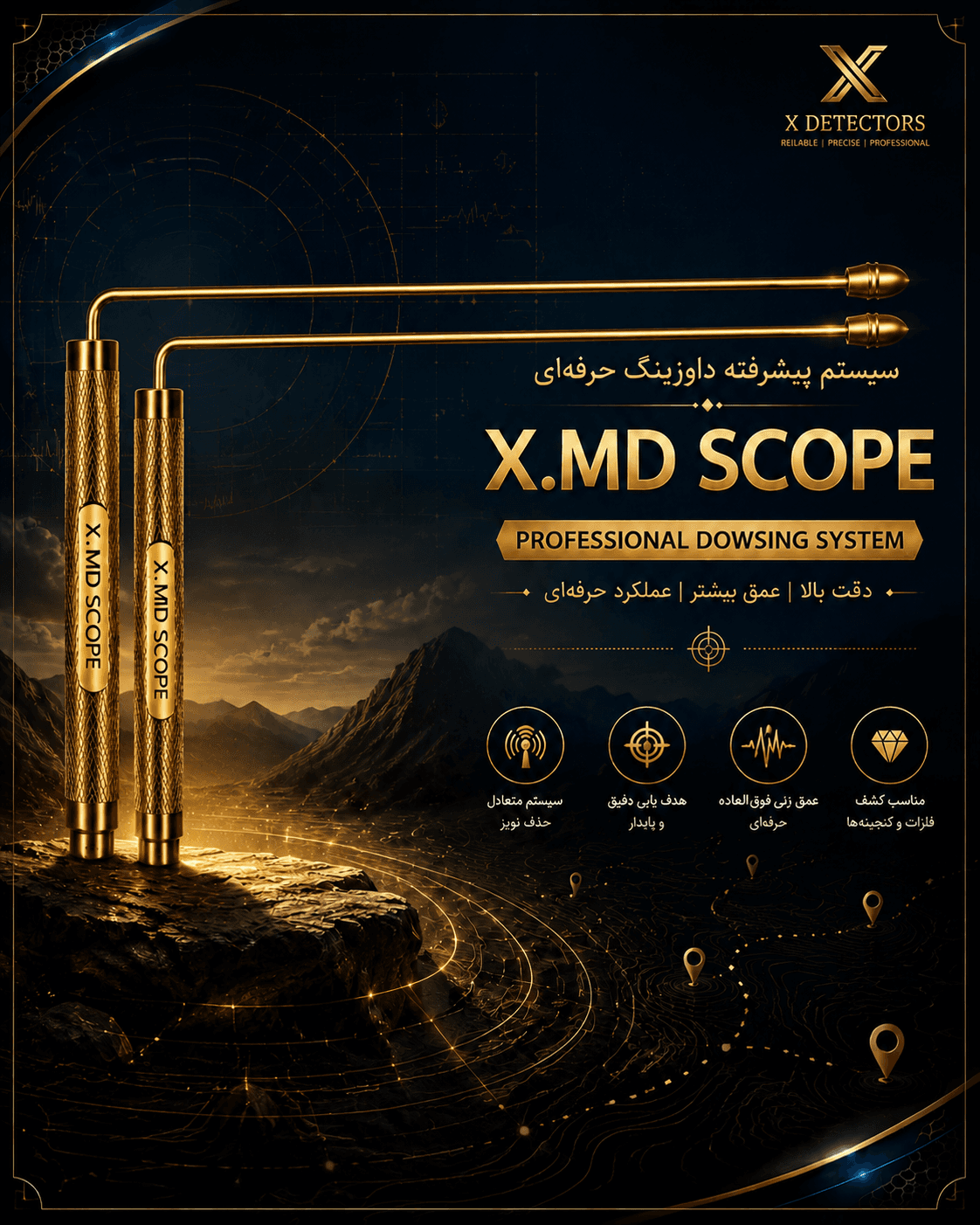 ردیاب آنتنی XMD SCOPE