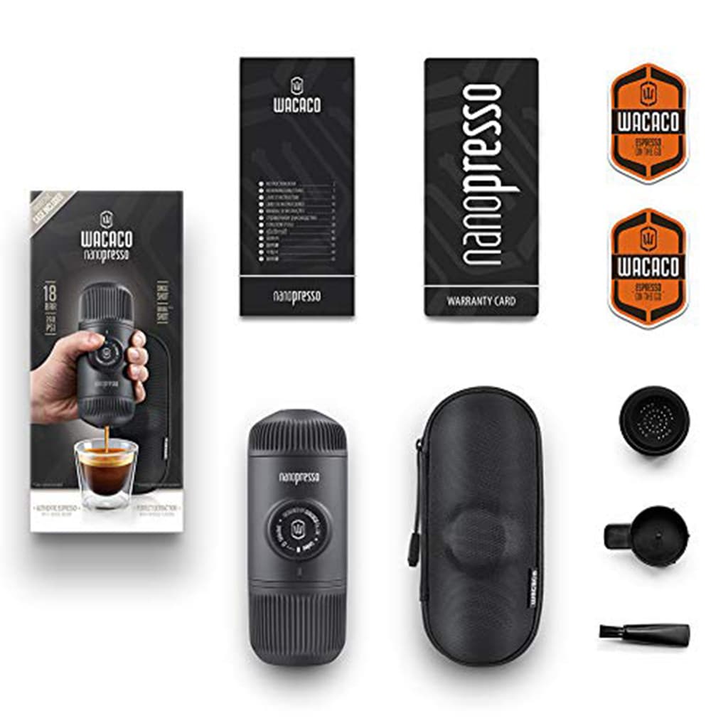 اسپرسوساز واکاکو مدل نانوپرسو Nanopresso + Case سری عناصر — تصویر ۷