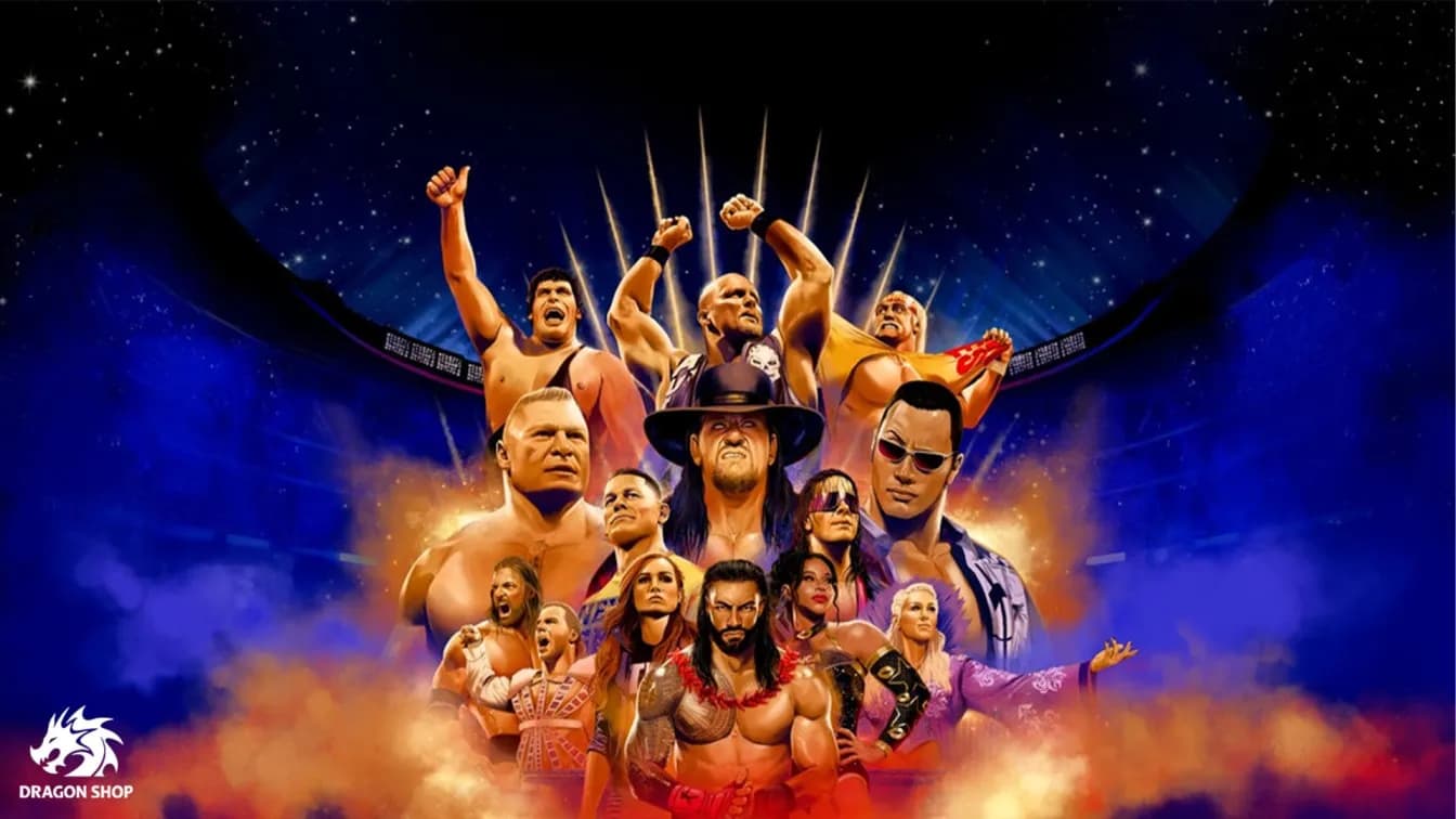 دیسک بازی WWE 2K24 (W2K24) برای پلی استیشن 4 — تصویر ۳